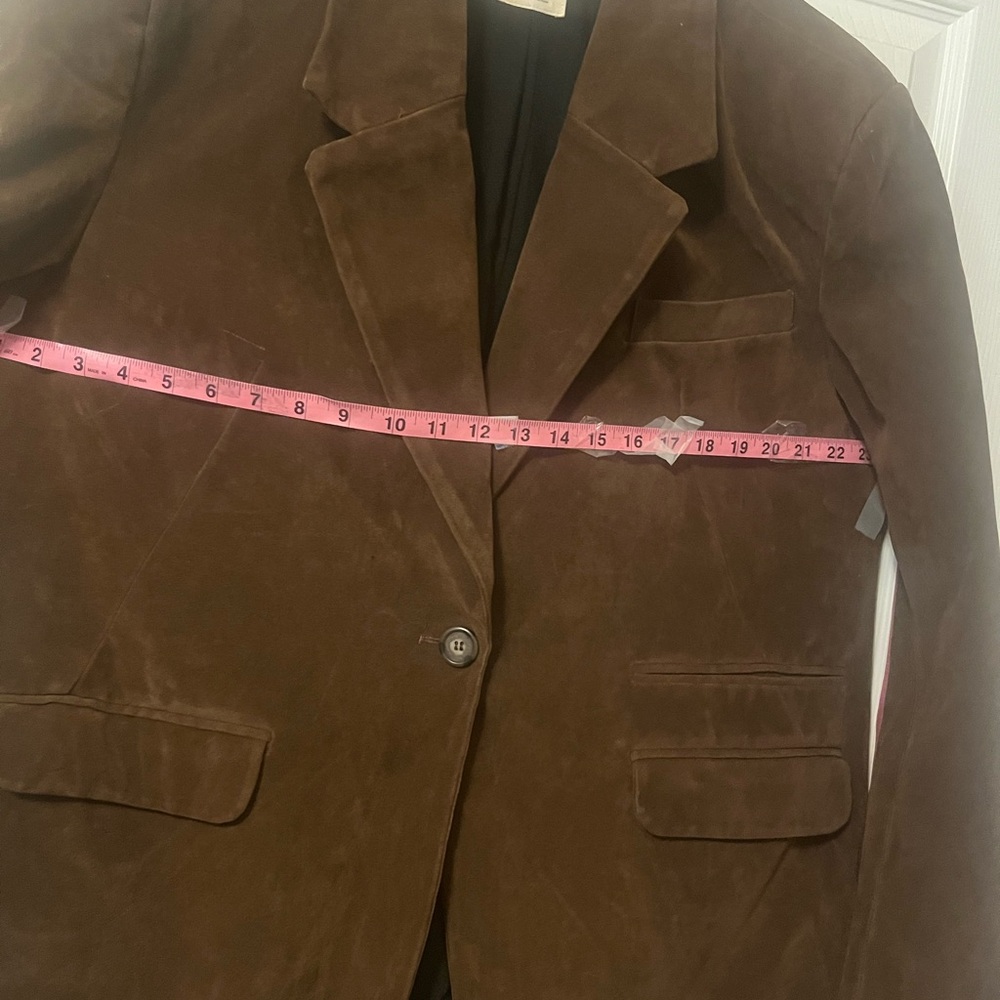 Free People/ We The Free Women's Brown Blazer Size Large - Picture 12 of 14